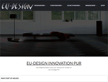 Tablet Screenshot of eu-design.at